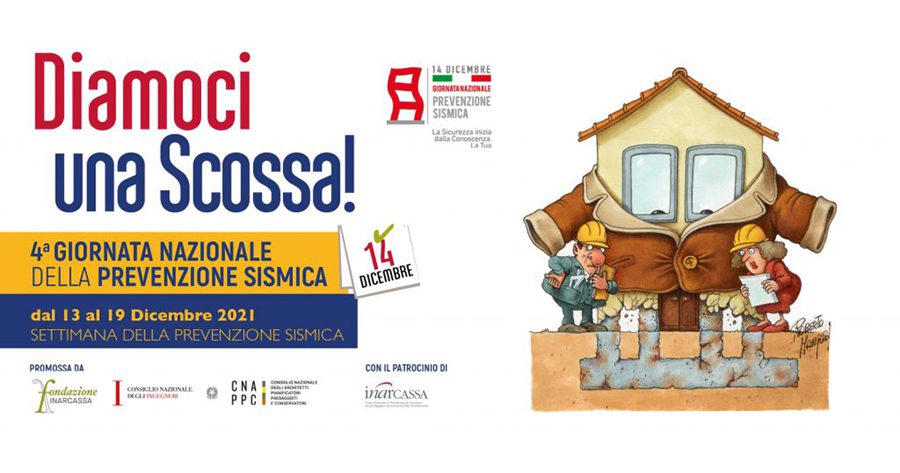 Fondazione Inarcassa “4^ GIORNATA NAZIONALE DELLA PREVENZIONE SISMICA”