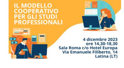“IL MODELLO COOPERATIVO PER GLI STUDI PROFESSIONALI”